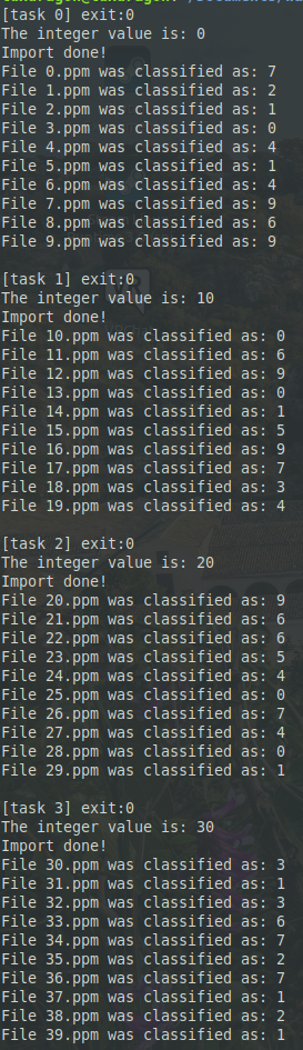 image of the results
