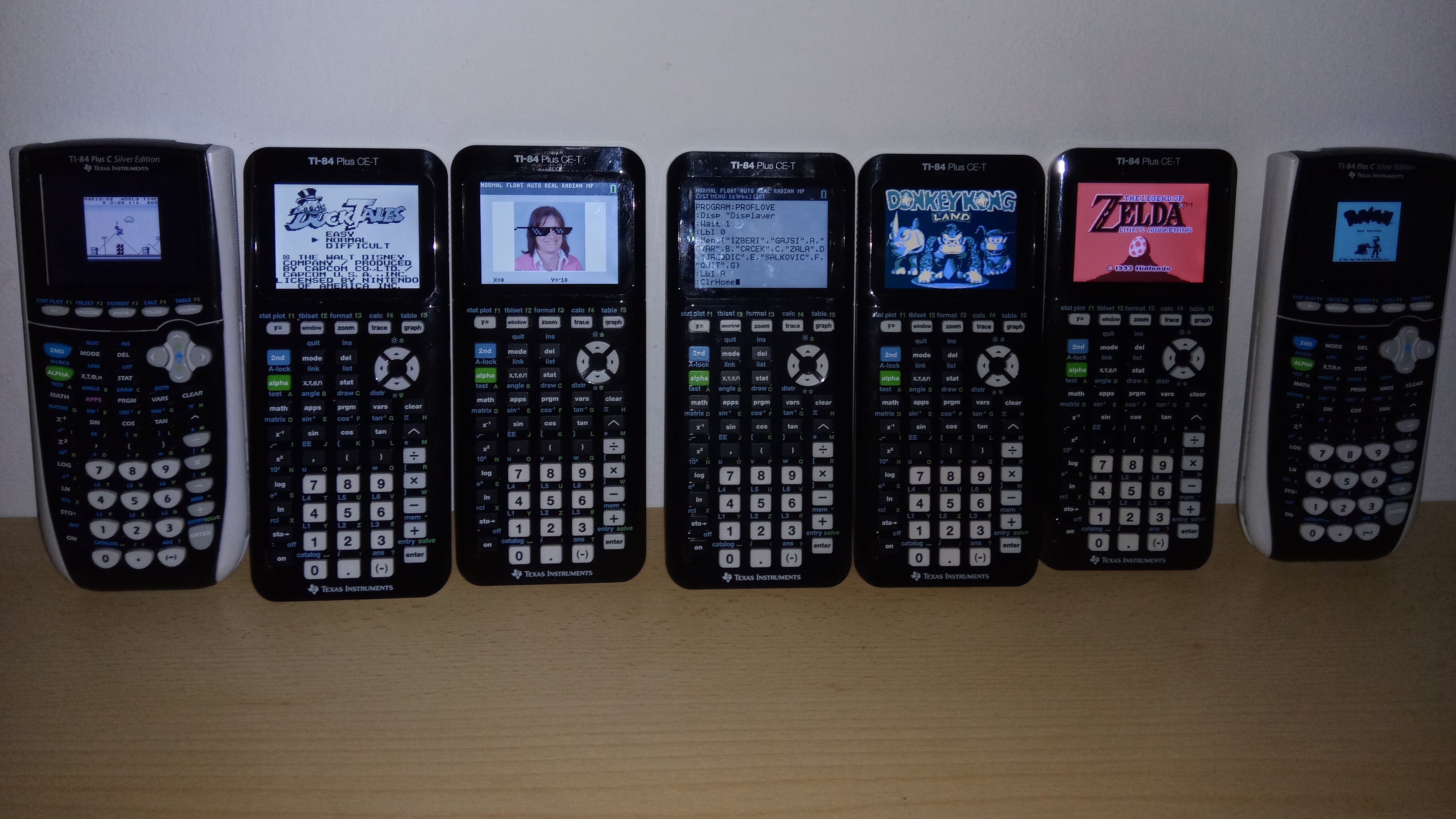 image of calculators