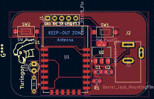 Making custom PCBs with KiCAD