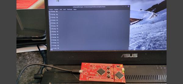 Side channel attack demonstration